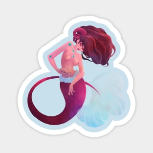 Aries Mermaid Magnet