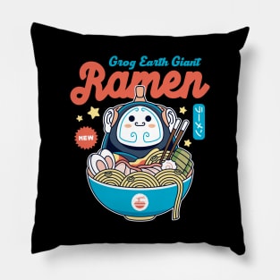 Grog The Earth Giant Ramen Pillow