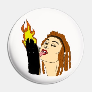 ILS Hippie Chick Edition Pin