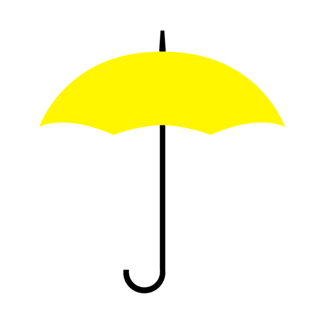 Yellow umbrella by SeriousKoala