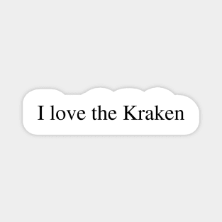 I love the Kraken Magnet