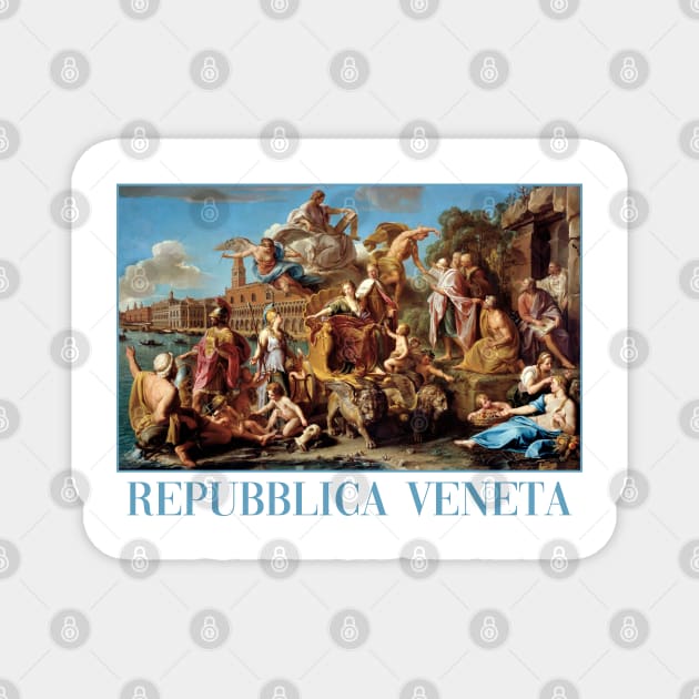 The Triumph of Venice by Batoni Magnet by academic-art