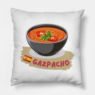 Gazpacho | Traditional Spanish cuisine Pillow