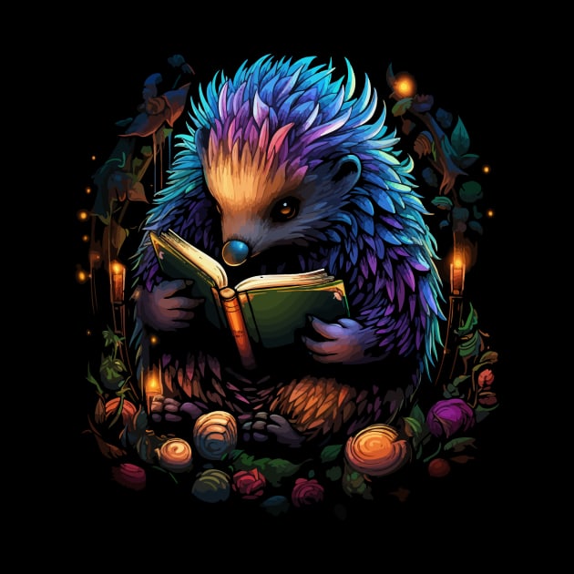 Echidna Reads Book by JH Mart