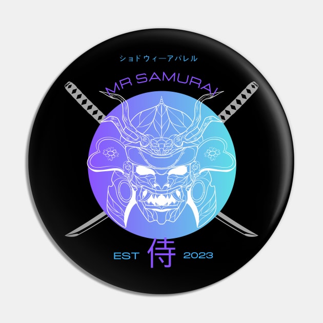 Mr Samurai Pin by Vortex-pilot