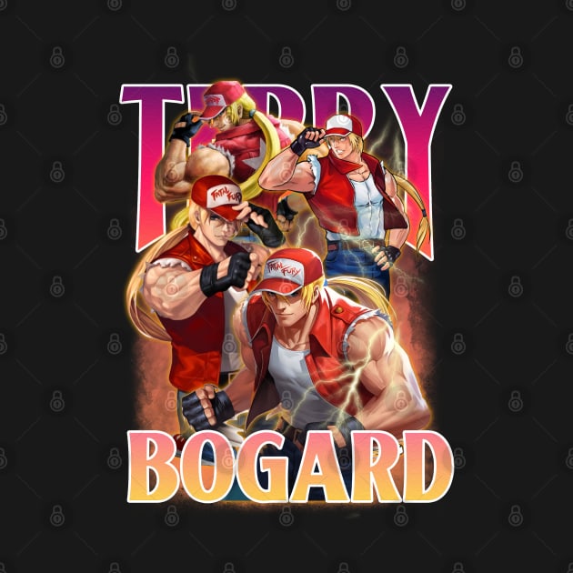 Bootleg Terry Bogard Fatal Fury by clvndesign