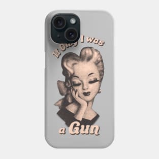 Pro-Choice Sarcastic Pinup Phone Case