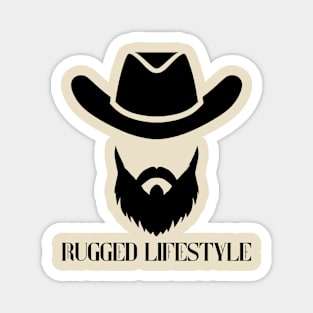 cowboy rugged lifestyle cowgirl Magnet