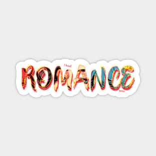 ROMANCE - Colorful Design Magnet