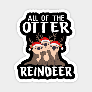 otter reindeers Magnet