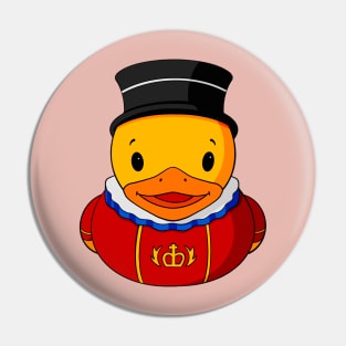 Beefeater Rubber Duck Pin
