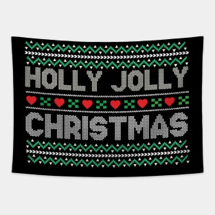 holly jolly Christmas Tapestry