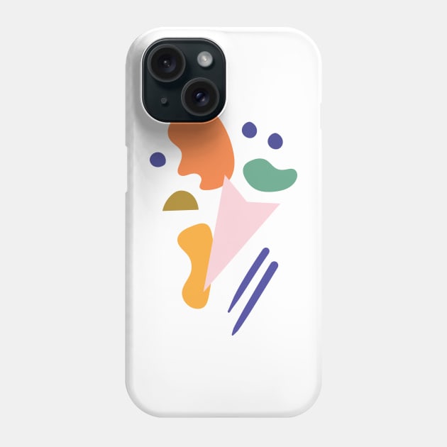 Abstract palette Phone Case by Elizabeth Olwen