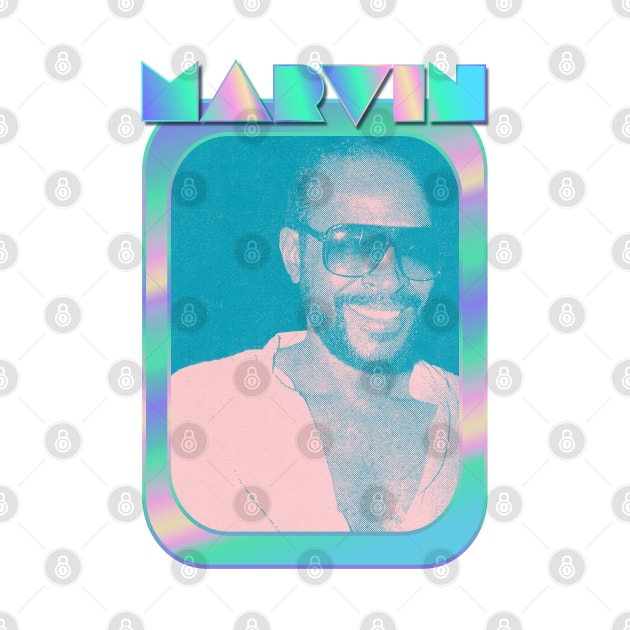 Marvin Gaye / 80s Aesthetic Style Original Design by DankFutura