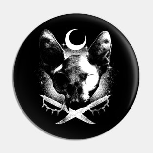 Sphynx Skull Pin