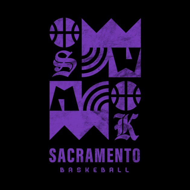 Sacramento Kings Basketball Fans Gift by BooTeeQue