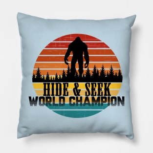 Bigfoot Funny Pillow