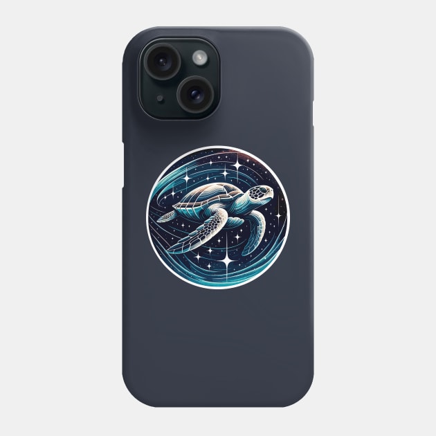 Space turtle Phone Case by Art_Boys