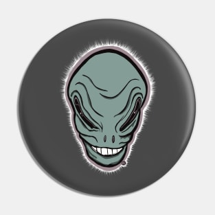 Mr. Grey Alien Pin