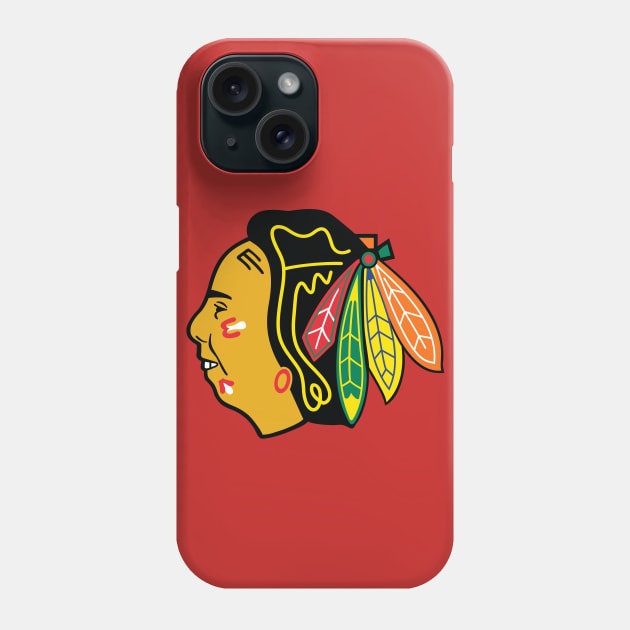 chicago blackbeans Phone Case by beansmemes