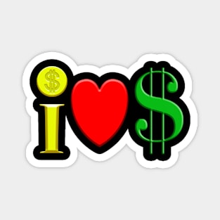 I Heart Money Magnet