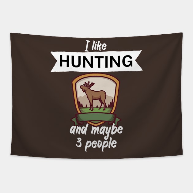 I like hunting and maybe 3 people Tapestry by maxcode