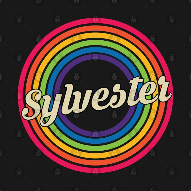 Sylvester - Retro Rainbow Style by MaydenArt