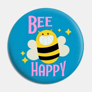 Bee Happy Pin