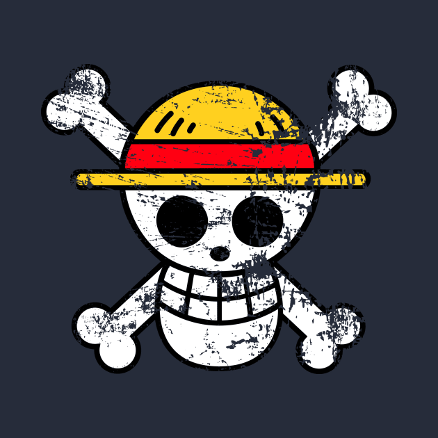 Straw Hat Jolly Roger by mondb