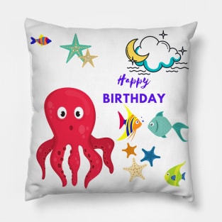 Happy Birthday Pillow