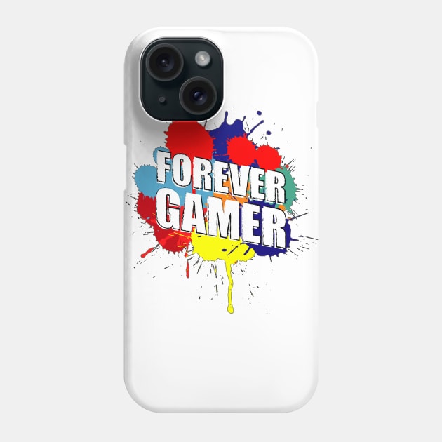 FOREVER GAMER Phone Case by myouynis