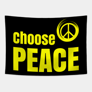 CHOOSE PEACE | DISARMAMENT SYMBOL Tapestry