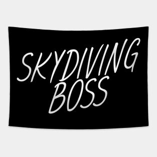 Skydiving boss Tapestry