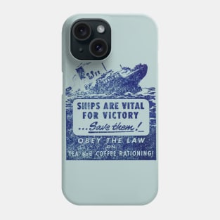 WWII Vital for Victory Phone Case