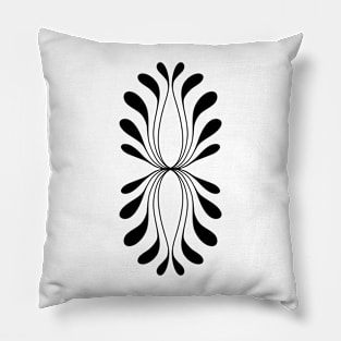 abstract hand drawn print Pillow