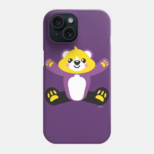 NonBinary Pride Teddy Bear Phone Case by CKline