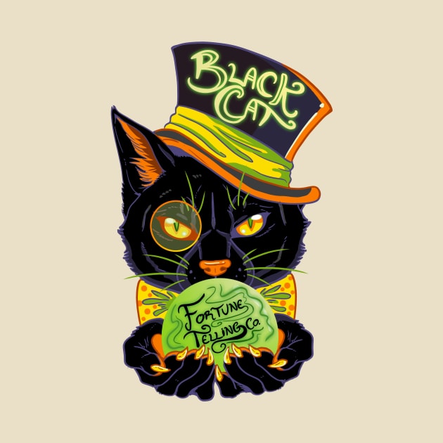 Black Cat Fortune Co. by ZackLoupArt