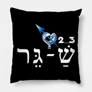 Shirts in solidarity with Israel Pillow