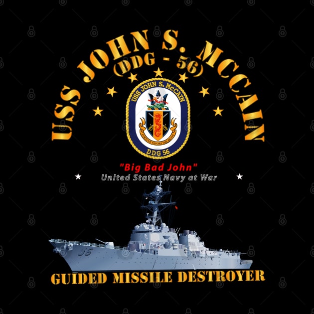 Destroyer - USS John S McCain - Ship by twix123844