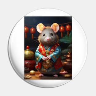 KUNG HEI FAT CHOI – THE RAT Pin