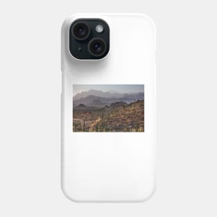 Baja California Mountain Ranges Phone Case