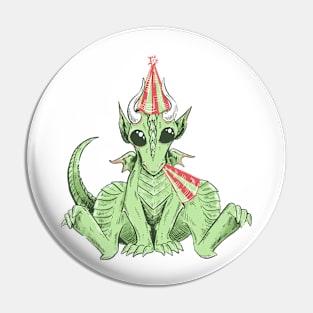 Birthday Dragon Pin