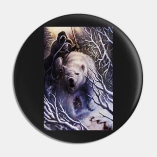 Winter Hunt Pin