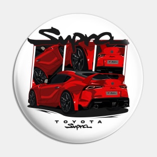 Toyota GR Supra, Supra MK5, JDM Car Pin