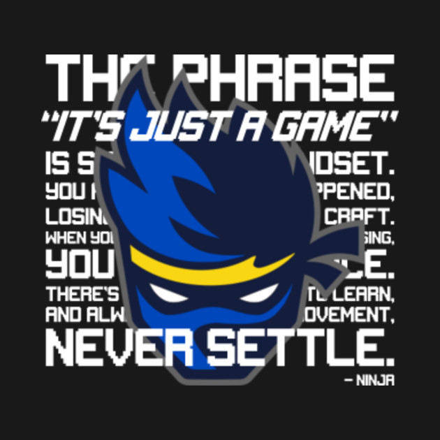 Ninja Quote Fortnite Kids Hoodie TeePublic