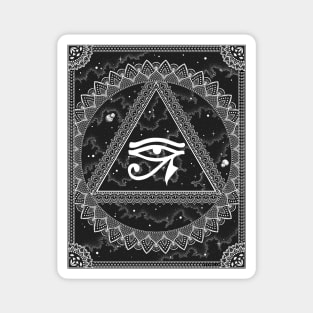 Eye of Ra Cosmic Mandala Magnet