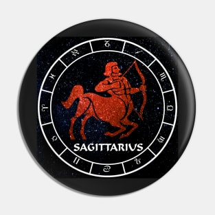 Sagittarius - Zodiac Sign Pin