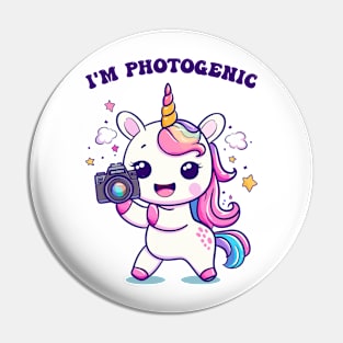 I'm Photogenic Pin