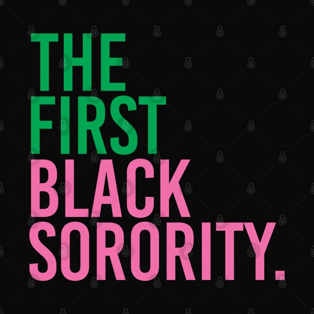 The First Black Sorority by Pretty Phoxie LLC