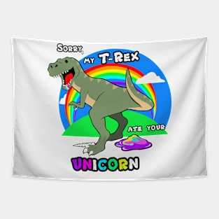 T-Rex lunch Tapestry